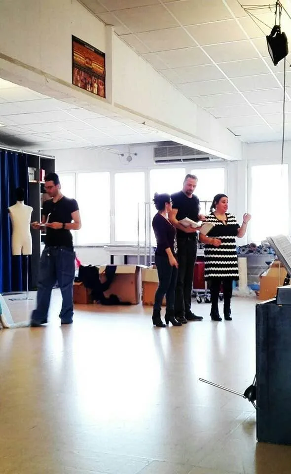 In prova per «La Cenerentola»
