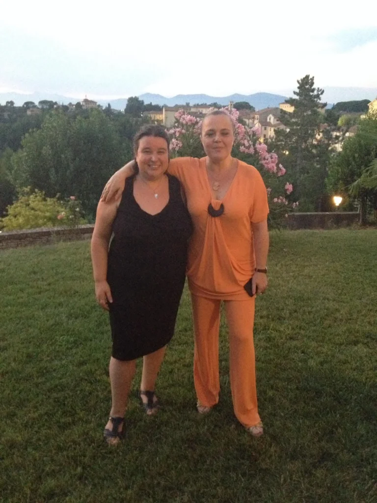 Con Sonia Ganassi